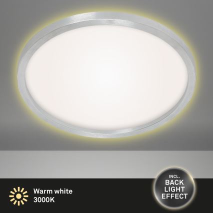Briloner 7363-019 - Світлодіодний стельовий світильник CADRE LED/22W/230V діаметр 42,5 cm