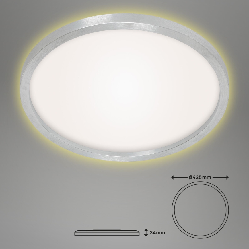 Briloner 7363-019 - Світлодіодний стельовий світильник CADRE LED/22W/230V діаметр 42,5 cm