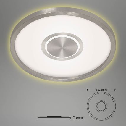 Briloner 7366-112 - Стельовий LED світильник GEO LED/22W/230V