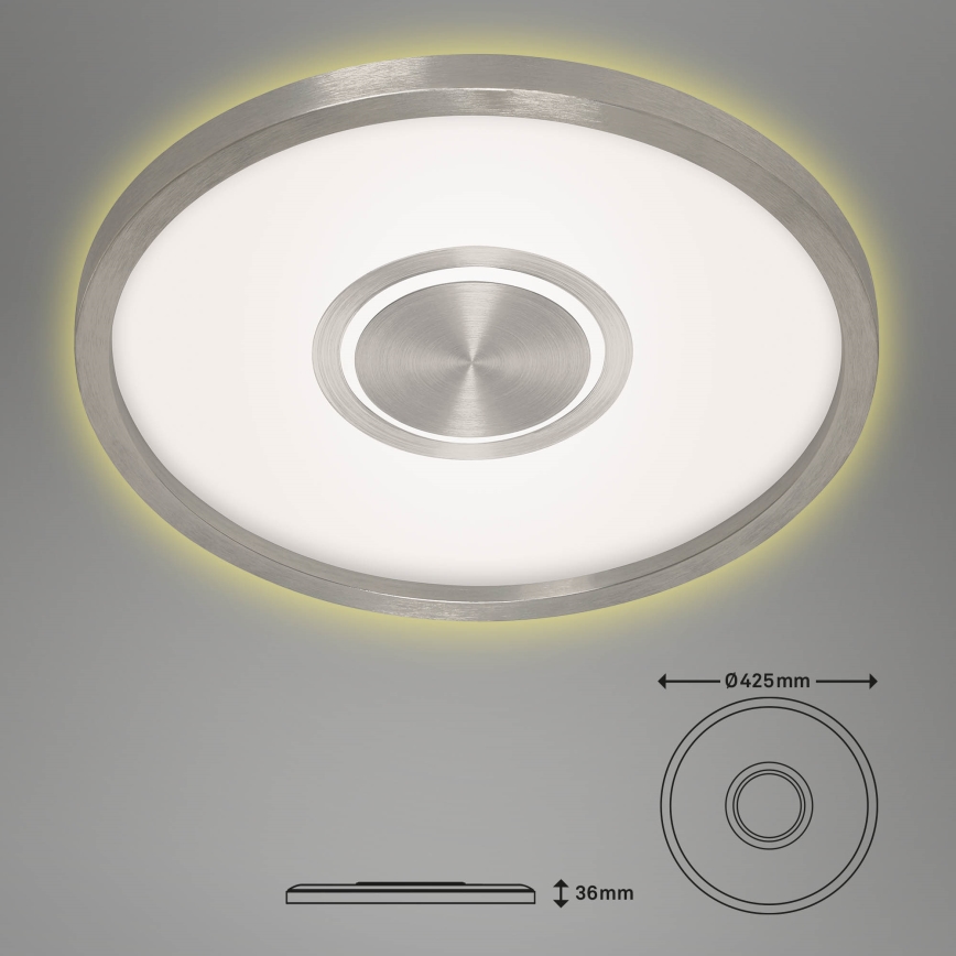 Briloner 7366-112 - Стельовий LED світильник GEO LED/22W/230V