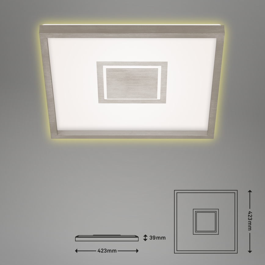 Briloner 7367-112 - Стельовий LED світильник GEO LED/22W/230V