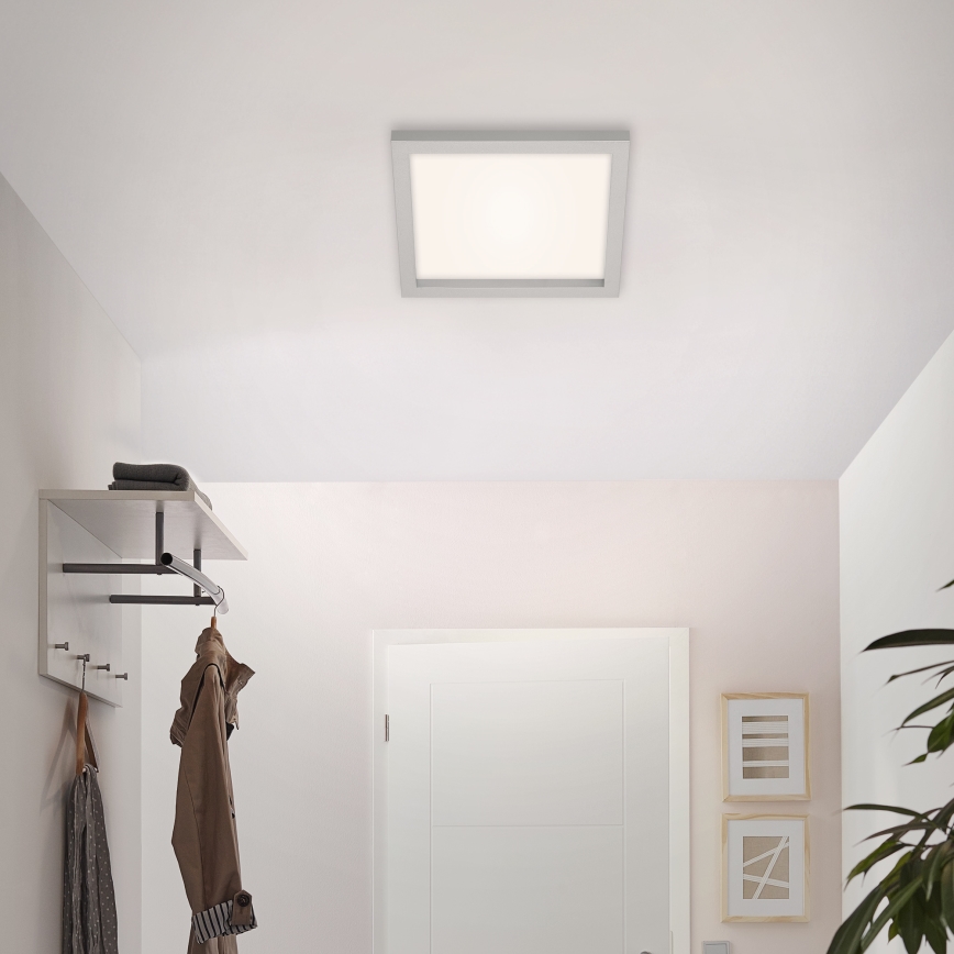 Briloner 7370-014 - Светодиодный потолочный светильник с регулированием яркости LED/18W/230V 3000-6500K + дистанционное управление