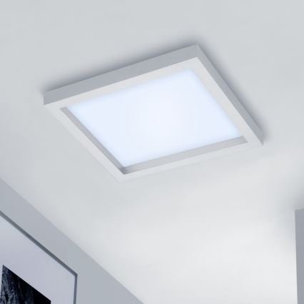 Briloner 7370-014 - Светодиодный потолочный светильник с регулированием яркости LED/18W/230V 3000-6500K + дистанционное управление