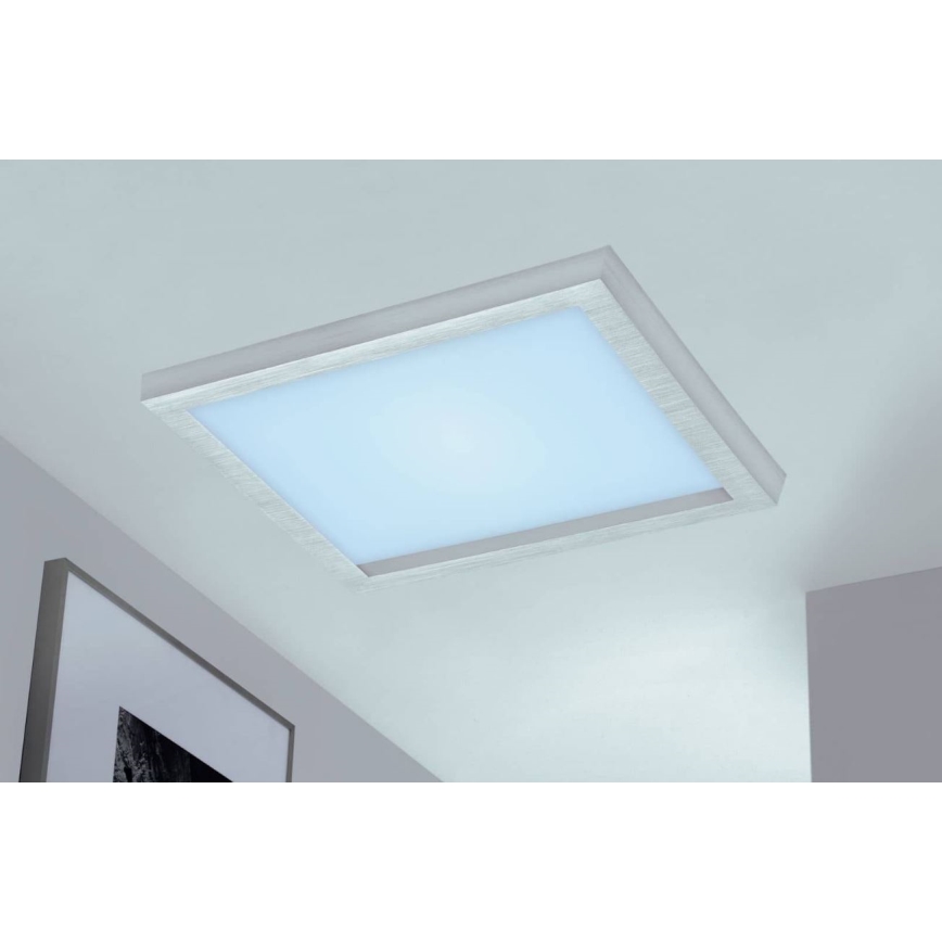 Briloner 7371-014 - Светодиодный потолочный светильник с регулированием яркости LED/24W/230V 3000-6500K + дистанционное управление