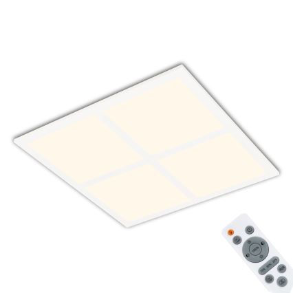 Briloner 7387-016 - Стельовий RGBW-світильник з регулюванням яскравості LED/24W/230V 3000-6500K + пульт дистанційного керування
