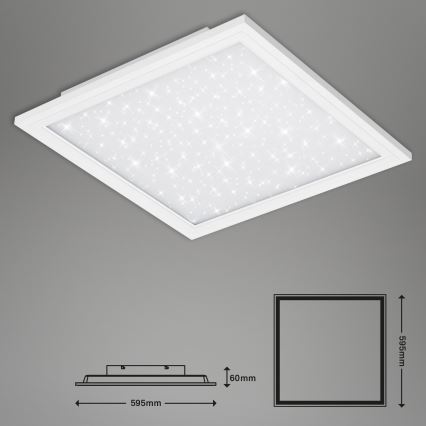 Briloner 7392-016 - Светодиодный потолочный светильник STARRY SKY LED/38W/230V