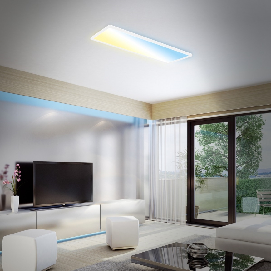 Briloner 7403-016 - Светодиодный потолочный светильник с регулированием яркости SLIM LED/23W/230V 2700-6500K + дистанционное управление