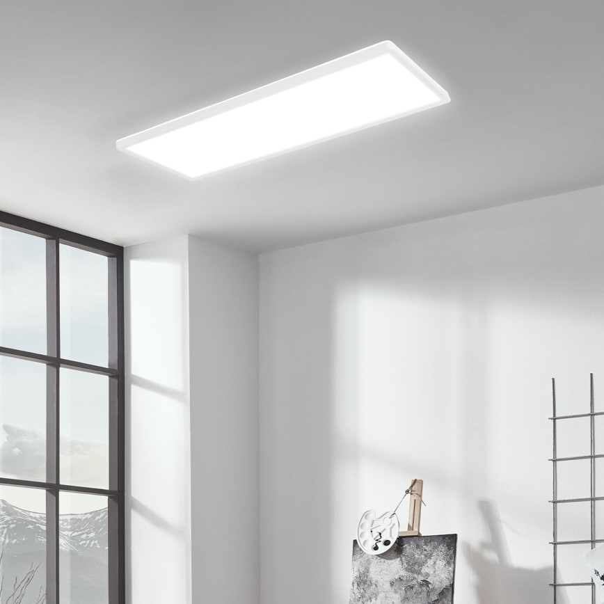 Briloner 7404-016 - LED RGBW диммируемая накладная панель LED/22W/230V 4000K + пульт дистанционного управления