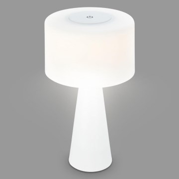 Briloner 7420016 - LED Акумуляторна сенсорна вулична настільна лампа з регулюванням яскравості LED/4W/5V IP44 3000K білий