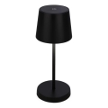 Briloner 7423015 - Светодиодная уличная аккумуляторная настольная лампа с регулированием яркости LED/2,6W/5V IP44 2000 mAh черный