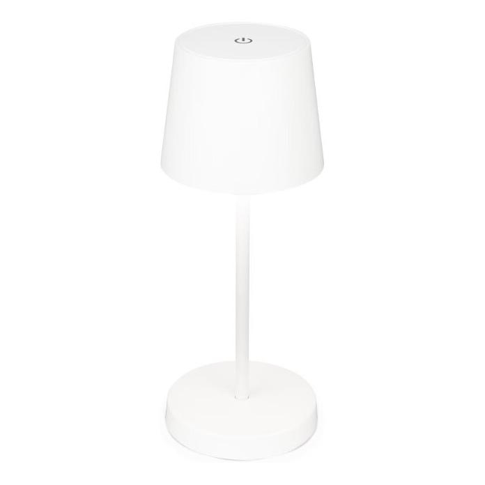 Briloner 7423016 - LED Акумуляторна вулична настільна лампа з регулюванням яскравості LED/2,6W/5V IP44 білий