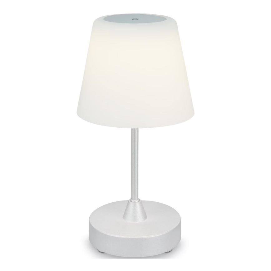 Briloner 7445-014 - LED Акумуляторна вулична сенсорна настільна лампа з регулюванням яскравості LED/3W/5V IP44
