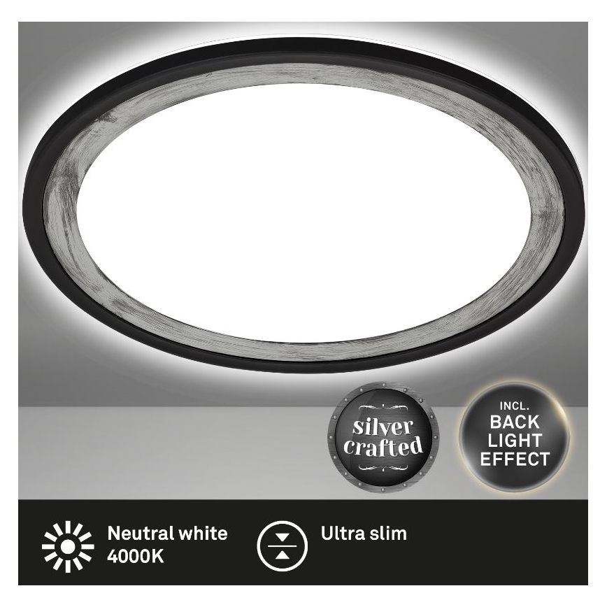 Briloner 7454-414 - Светодиодный потолочный светильник DECO LED/18W/230V