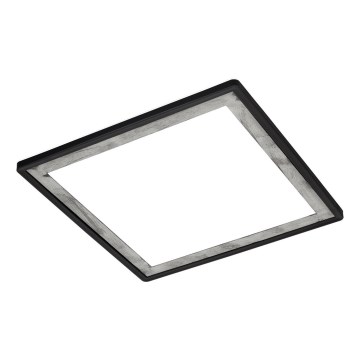 Briloner 7457-414 - LED потолочный светильник SLIM LED/18W/230V 4000K 29x29 см черный