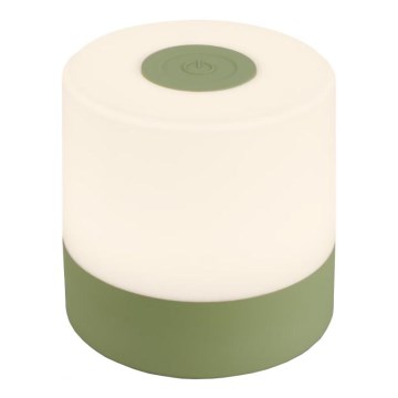 Briloner 7461019 - LED Акумуляторна вулична настільна лампа з регулюванням яскравості LED/2W/5V IP44 зелений