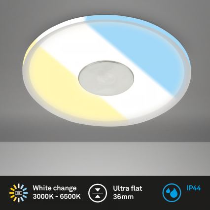 Briloner 7480019 - LED вбудований світильник для ванної кімнати LED/6W/230V 3000/4000/6500K IP44 білий