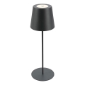 Briloner 7508015 - Светодиодная аккумуляторная уличная настольная лампа 2в1 LED/2,5W/5V IP44 антрацит