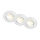 Briloner 7586036 - НАБОР из 3 LED встраиваемых потолочных светильников для ванной KLIRA LED/4,9W/230V 2500/3000/4000K IP23 белые