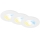 Briloner 7605036 - Набір із 3 LED вбудованих світильників для ванної кімнати LED/4,9W/230V 2700/4000/6500K IP44 білий
