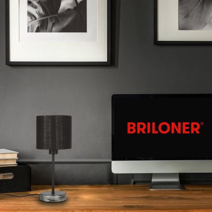 Briloner 7737-014 - Настільна лампа SILVER CRAFTED 1xE14/25W/230V