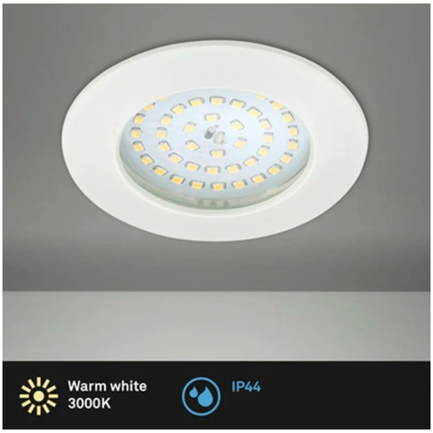 Briloner 8310-016 - Светодиодный встроенный светильник для ванной комнаты ATTACH LED/10,5W/230V IP44