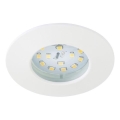 Briloner 8316-016 - LED вбудований світильник для ванної кімнати з регулюванням яскравості LED/5,5W/230V IP44 білий