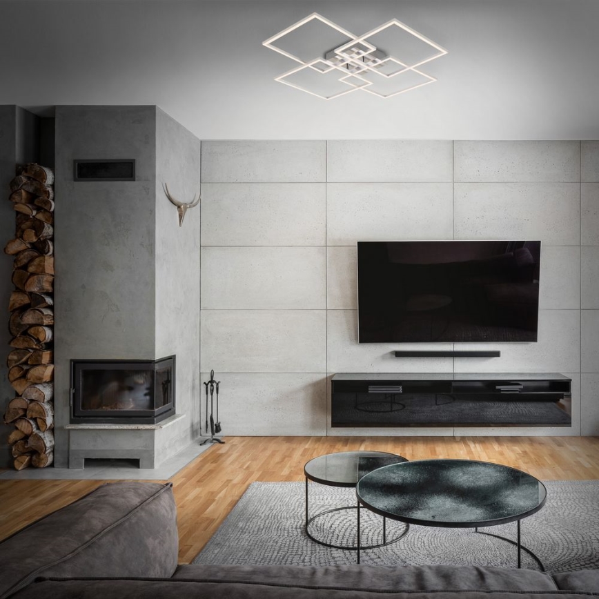 Briloner - LED Настінний регульований світильник FRAME 4xLED/12W/230V