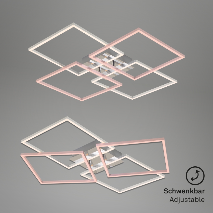 Briloner - LED Настінний регульований світильник FRAME 4xLED/12W/230V
