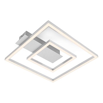 Briloner - LED стельовий світильник FRAME LED/22W/230V 3000K 30x32 cm матовий хром