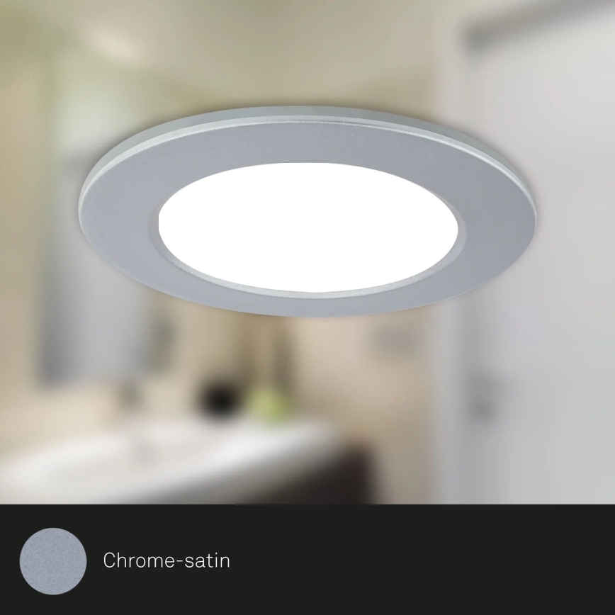Briloner - НАБІР 3x LED RGBW Вбудований стельовий світильник для ванної з регулюванням яскравості LED/4,8W/230V 3000-6500K IP65 + пульт дистанційного керування