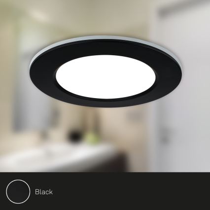 Briloner - НАБІР 3x LED RGBW Вбудований стельовий світильник для ванної з регулюванням яскравості LED/4,8W/230V 3000-6500K IP65 + пульт дистанційного керування
