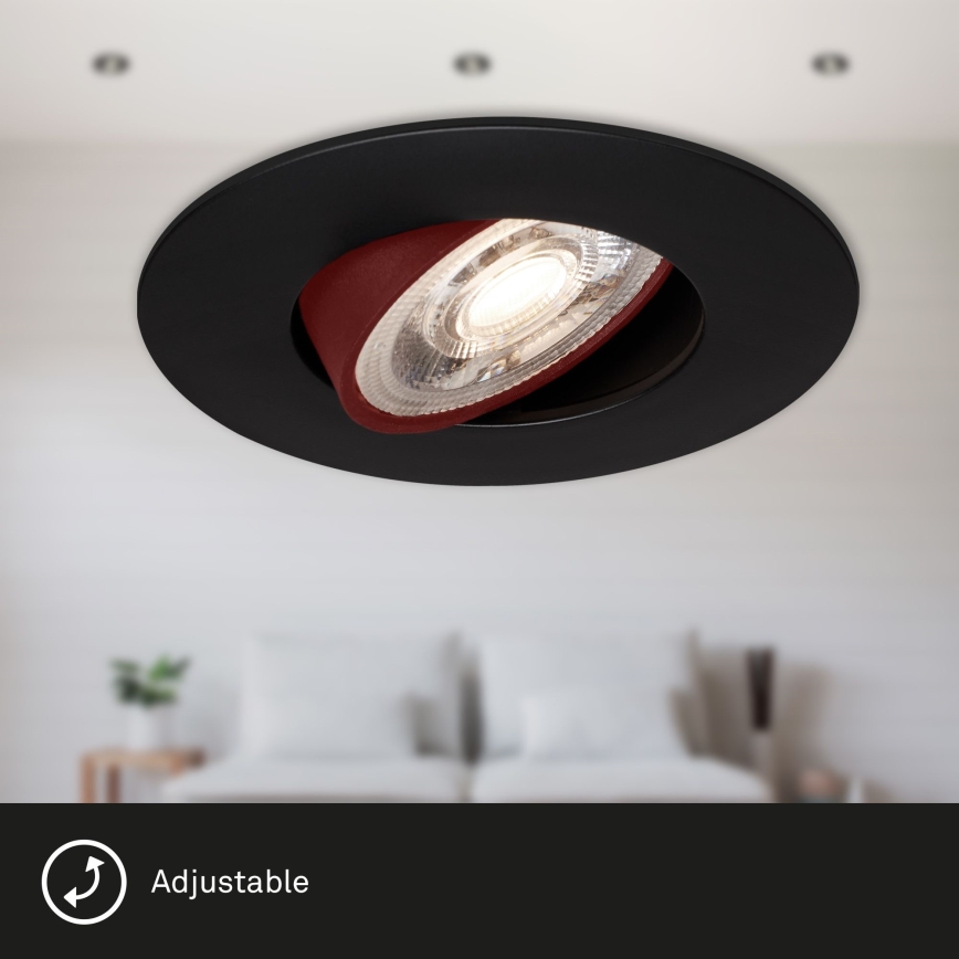 Briloner - НАБІР 3x LED світильник для ванної з регулюванням яскравості LED/4,9W/230V IP23