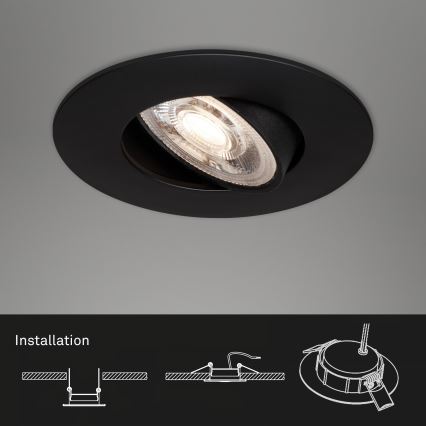 Briloner - НАБІР 3x LED світильник для ванної з регулюванням яскравості LED/4,9W/230V IP23