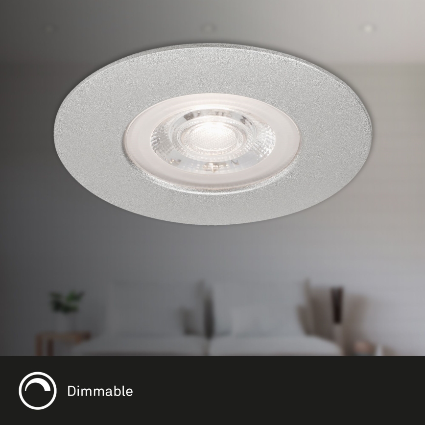 Briloner - НАБІР 3x LED світильник для ванної з регулюванням яскравості LED/4,9W/230V IP44