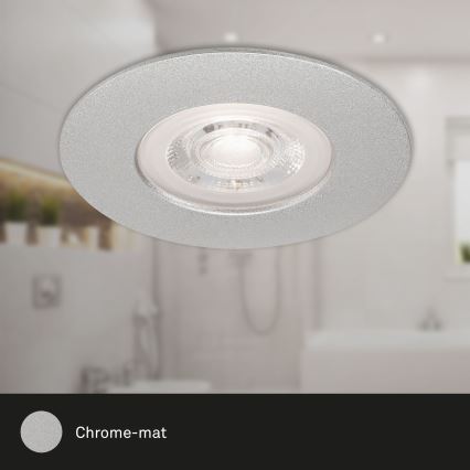 Briloner - НАБІР 3x LED світильник для ванної з регулюванням яскравості LED/4,9W/230V IP44