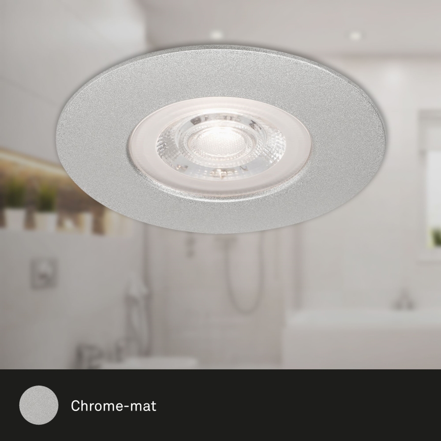 Briloner - НАБІР 3x LED світильник для ванної з регулюванням яскравості LED/4,9W/230V IP44