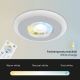 Briloner - НАБОР 3x Светодиодный встроенный RGBW-светильник для ванной комнаты с регулированием яркости LED/5W/230V 3000-6500K IP44 + дистанционное управление