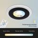 Briloner - НАБОР 3x Светодиодный встроенный RGBW-светильник для ванной комнаты с регулированием яркости LED/5W/230V 3000-6500K IP44 + дистанционное управление