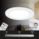 Briloner - НАБОР 3x Светодиодный встроенный светильник для ванной с регулированием яркости LED/4,8W/230V 3000-6500K IP44 + дистанционное управление