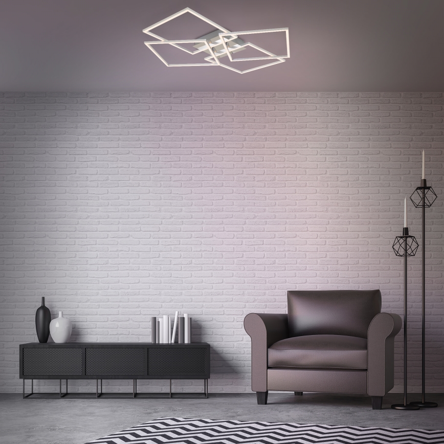 Briloner - Пристельова LED люстра з регулюванням яскравості FRAME 4xLED/12W/230V