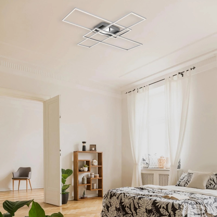 Briloner - Пристельова LED люстра з регулюванням яскравості FRAME LED/50W/230V