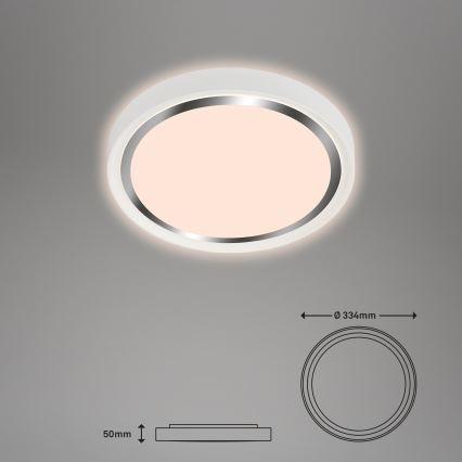 Briloner - Стельовий LED світильник KAHIKO LED/15W/230V білий