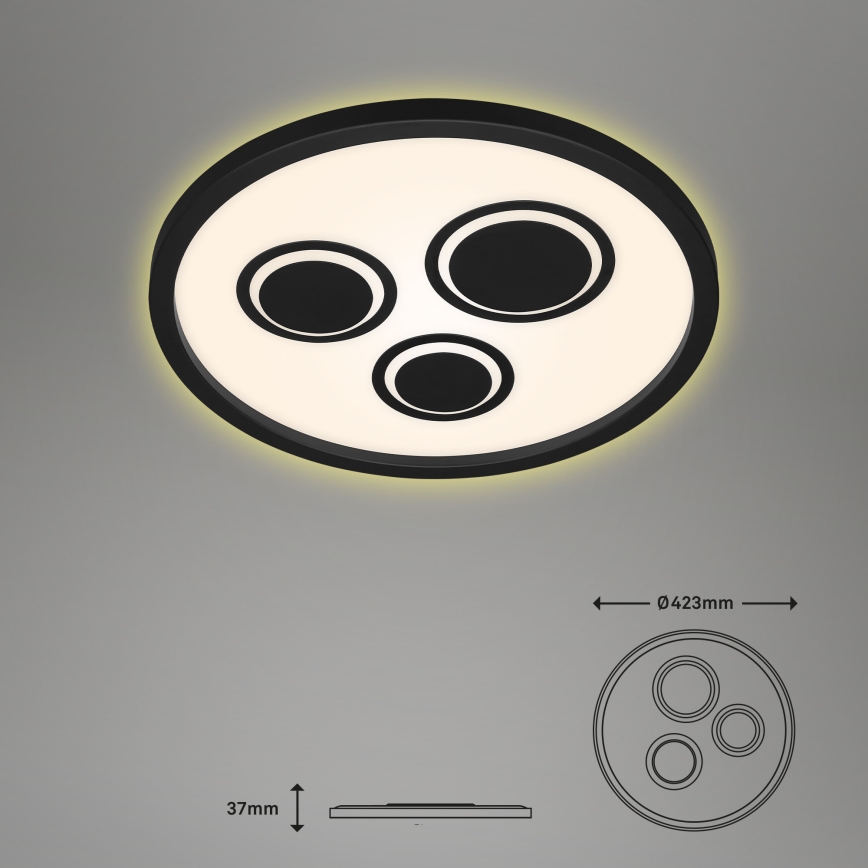 Briloner - Стельовий LED світильник PAC LED/22W/230V