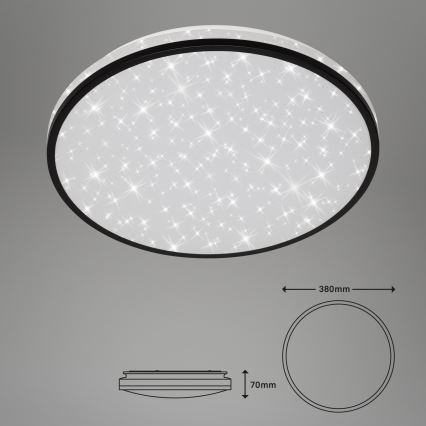 Briloner - Стельовий LED світильник STARRY SKY LED/24W/230V