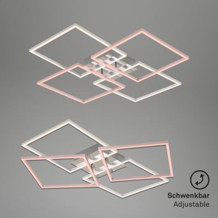 Briloner - Светодиодная регулируемая потолочная люстра FRAME 4xLED/12W/230V