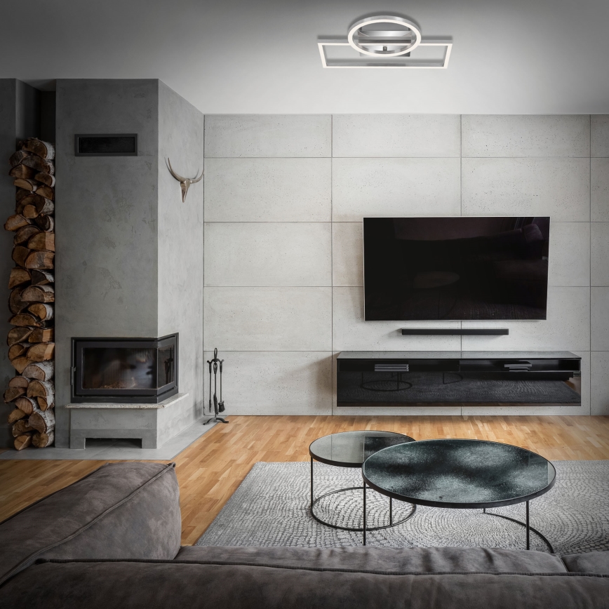 Briloner - Светодиодный регулируемый потолочный светильник FRAMES LED/19W/230V