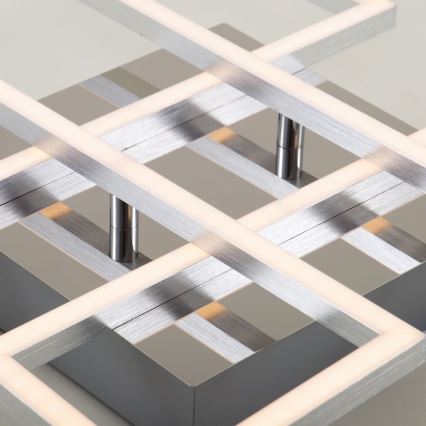 Briloner - Светодиодная припотолочная люстра с регулированием яркости FRAME 4xLED/12W/230V