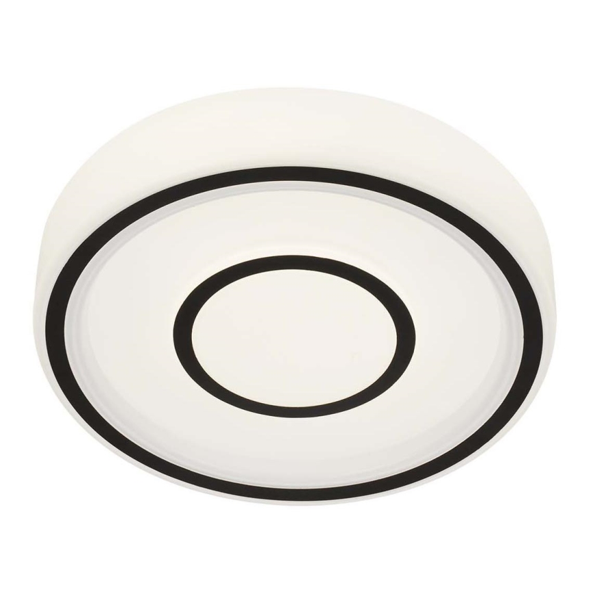 Briloner - Светодиодный потолочный светильник SIRKEL LED/12W/230V черный