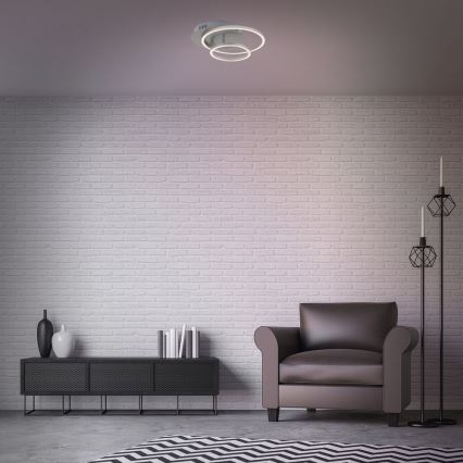 Briloner - Светодиодный потолочный светильник с регулированием яркости FRAMES LED/24,5W/230V