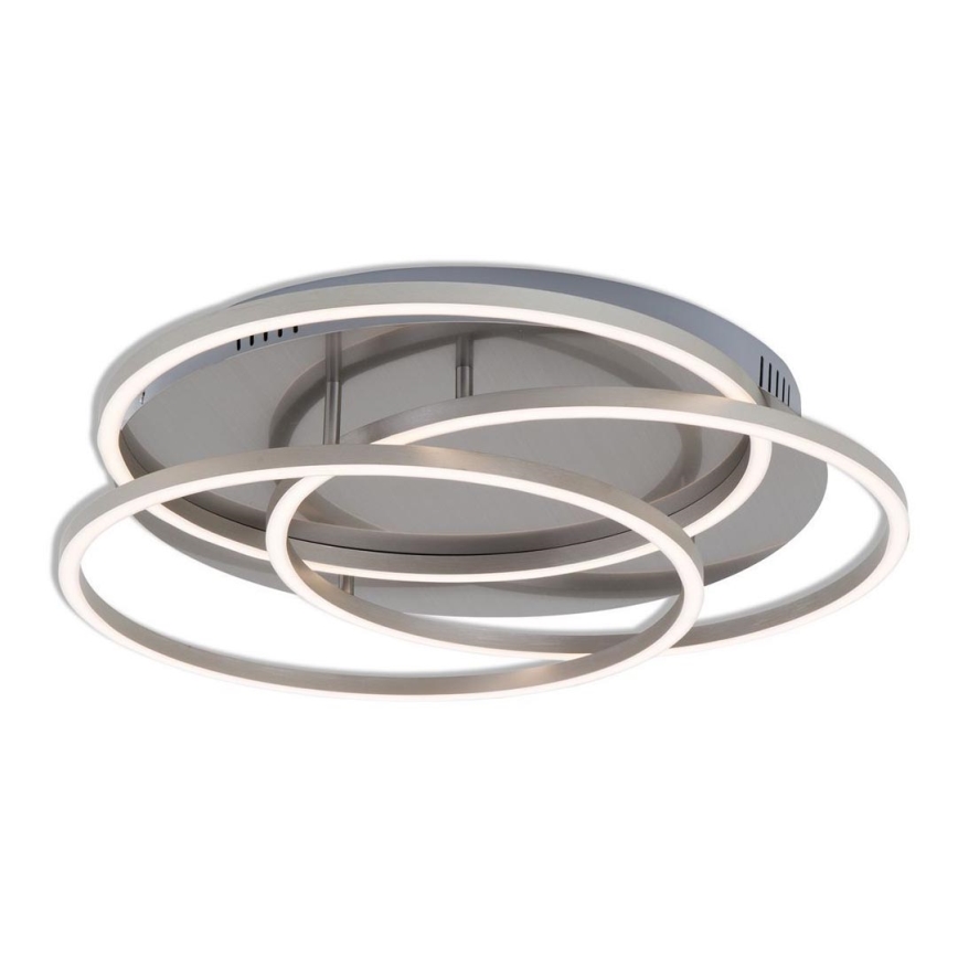 Briloner - Светодиодный потолочный светильник с регулированием яркости FRAMES LED/60W/230V матовый хром